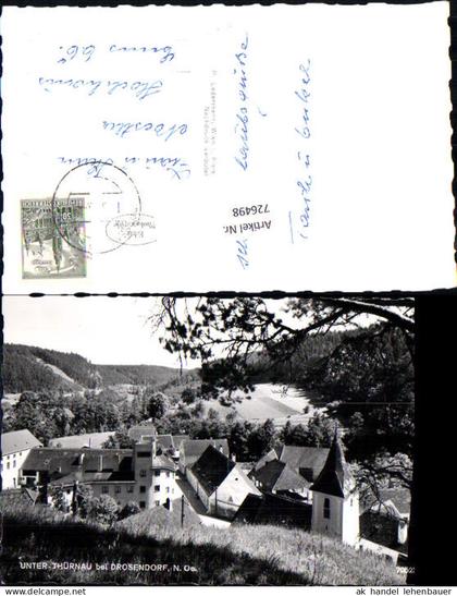 726498 Unter Thürnau Unterthürnau b. Drosendorf Bez. Waidhofen an der thaya