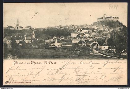 AK Weitra, Ortsansicht mit Schloss