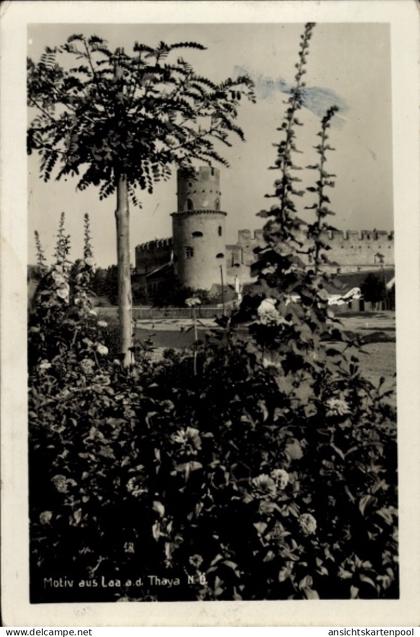 CPA Laa an der Thaya in Niederösterreich, Burg