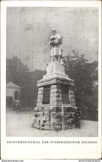 CPA Maissau in Niederösterreich, Kriegerdenkmal der Pfarrgemeinde