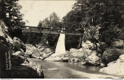 CPA Purgstall an der Erlauf in Niederösterreich, Erlauf-Steg, Purgstall-Mäuern, Brücke, Fluss, Bäu
