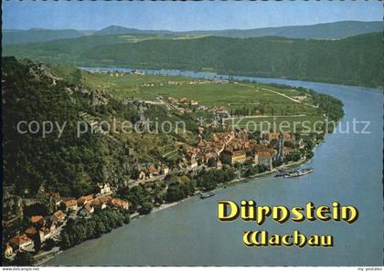 Duernstein Wachau Luftaufnahme