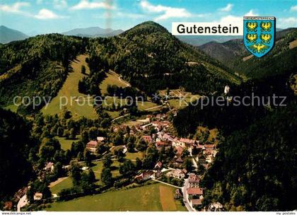 Gutenstein Niederoesterreich Fliegeraufnahme Mariahilfberg Ruine Gutenstein