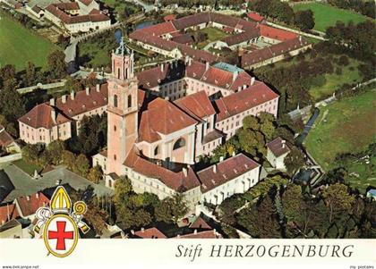 Herzogenburg Niederoesterreich AT Augustiner Chorherrenstift Fliegeraufnahme