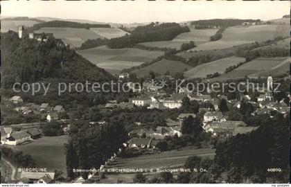 Kirchschlag Buckligen Welt Burgruine Panorama