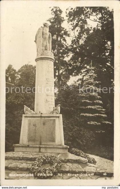 Poechlarn Kriegerdenkmal Sommerfrische