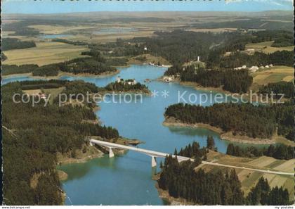 Zwettl-Niederoesterreich Stausee Ottenstein Fliegeraufnahme
