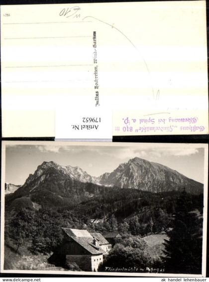 179652,Gasthaus Flinderlmühle m. Pyhrgas b. Spital a. d. Phyrn