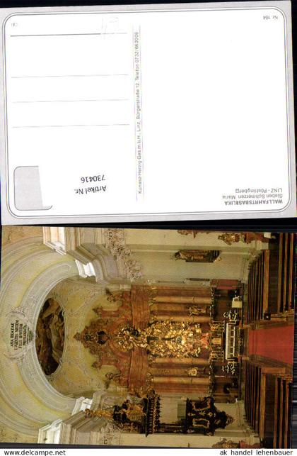 730416 LINZ Wallfahrtsbasilika Sieben Schmerzen Maria LINZ Bez. Linz