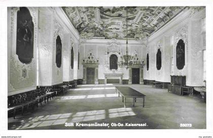 Kremsmuenster Oberoesterreich AT Stift Kremsmuenster Kaisersaal