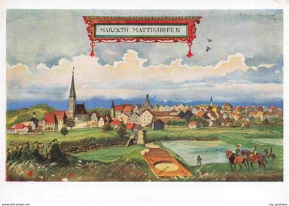 Mattighofen Innviertel Oberoesterreich AT Gesamtansicht Heimatwerk Oberdonau e.V