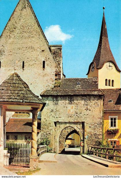 [-10%] AUTRICHE - Oberwolz - 812 m - Steiermark - Hinteregger Tor Mit Spitalskirche - Carte Postale