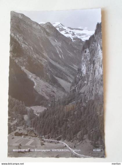 D197126    Österreich   Maurertal mit Simonyspitze, Hinterbichl, Ost-Tirol