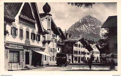 Österreich - REUTTE - Hauptstrasse - Adalbert Singer Friseur