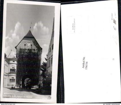 156116,Haslach Torturm m. Museum Personen