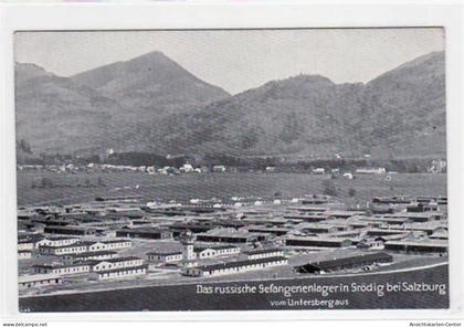 39015730 - Seltene Groedig bei Salzburg. russische Gefangenenlager vom Untersberg aus. Ungelaufen. Gute Erhaltung.