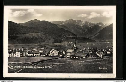AK St. Michael im Lungau, Panirama mit Kareck