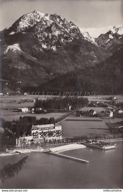 AUSTRIA - Strobl, Seehotel und Strandbad - Foto Postkarte 1930