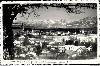 CPA Oberndorf bei Salzburg Österreich, Durchblick zum Ort