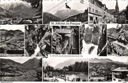 CPA St Johann im Pongau Liechtenseinklamm