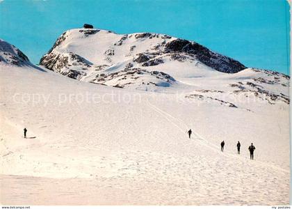 Hochkoenig 2943m Muehlbach am Hochkoenig AT Hochkoenig Gletscher mit Matrashaus