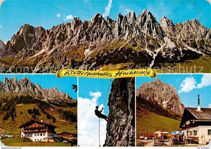 Hochkoenig 2943m Muehlbach am Hochkoenig AT Manndlwand Arthurhaus Mittenfeld Alm