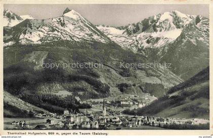 Hofgastein Bad Gastein AT Thermalbad Hofgastein mit den Tauern