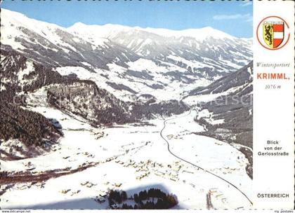 Krimml Blick von Gerlosstrasse