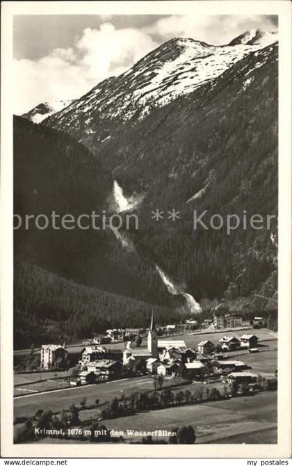 Krimml mit den Wasserfaellen