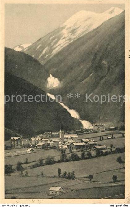 Krimml mit Wasserfaellen