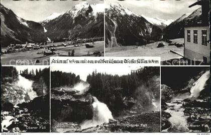 Krimml mit Wasserfaellen Filzstein