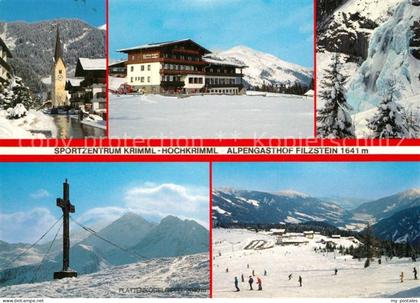 Krimml Sportzentrum Krimml Gerlosplatte Alpengasthof Filzstein Plattenkogel Gipf