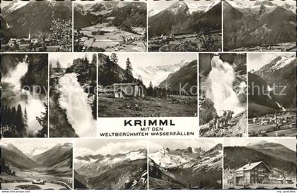 Krimml Wasserfaelle Alpenpanorama