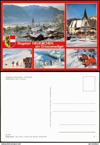 .Salzburger Land Skigebiet NEUKIRCHEN am Grossvenediger  Austria 1990