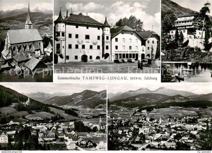 Tamsweg Lungau Kirche Teilansichten Fliegeraufnahme