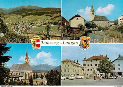 Tamsweg Lungau Panorama Kirchen Marktplatz