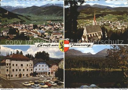 Tamsweg Lungau St Leonhardikrche Ortsblick Preber Hauptplatz Rathaus Prebersee