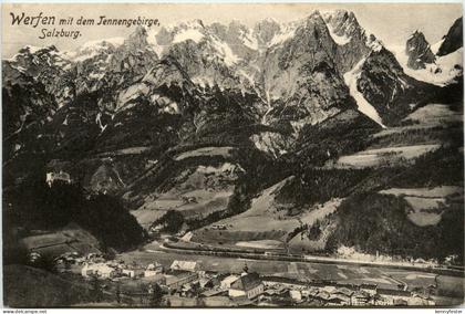 Werfen mit dem Tennengebirge
