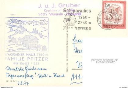 Zauchensee Altenmarkt im Pongau AT Skizirkus Griessenkar Wagrainer Haus Koglalm