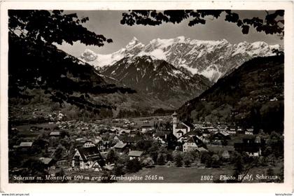 Schruns m. Montafon gegen Zimbaspitze