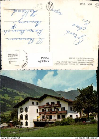 637751,Ramsau im Zillertal Ramsberg-Bühel Zillertal Gasthof Therese