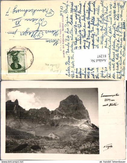 81297,Lamsenspitze m. Lamsenhütte Vomp Pertisau