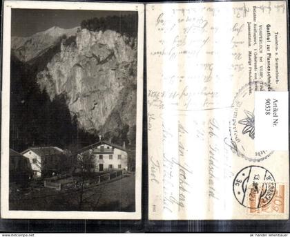 90538,Gasthof z. Pfannenschmiede Vomperloch b. Vomp