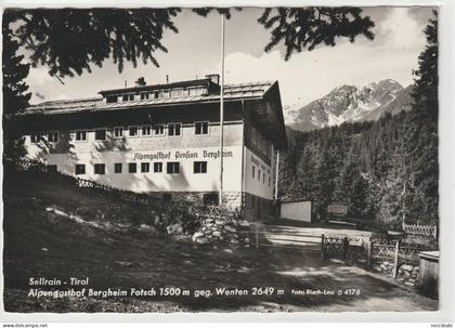 Sellrain, Alpengasthof "Bergheim"