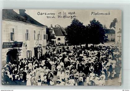 3571 Gars am Kamp Fotomontage AK Platzmusik - 13623366