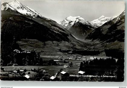 5730 Mittersill Foto AK mit Schloss Mittersill und Felbertauern - 39500915