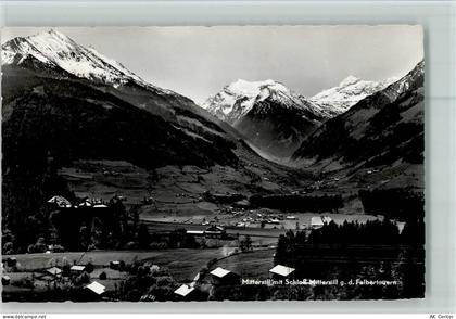 5730 Mittersill - Gesamtansicht mit Schloß Mittersill gegen Felbertauern... - 10103341