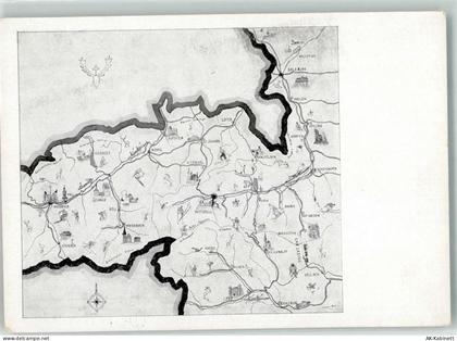 5730 Mittersill - Landkarte Ort handschriftlich - 39703993