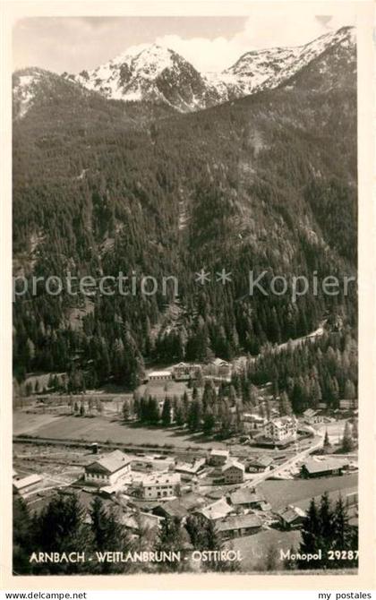 Arnbach Sillian Weitlanbrunn Fliegeraufnahme