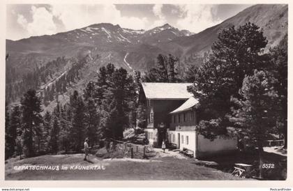 Gepatschhaus Im Kaunertal Austria Real Photo Postcard